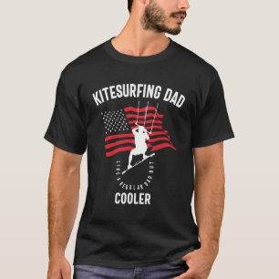 Kitesurfen Papa Vaderdag T-shirt