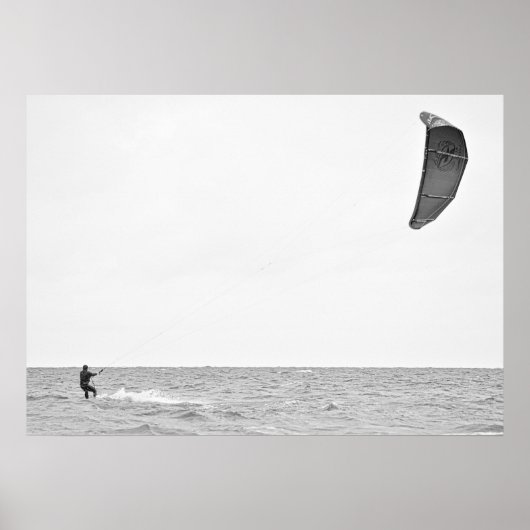 Kitesurfen - Poster (Voorkant)