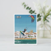 Kitesurfen Tarifa Spanje Reizen Briefkaart (Staand voorkant)