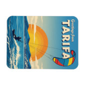 Kitesurfen Tarifa Spanje Reizen Magneet (Horizontaal)