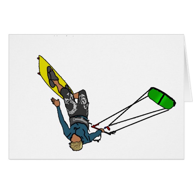 kitesurfer (Voorkant Horizontaal)