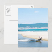 Kitesurfer Briefkaart (Voorkant / Achterkant)