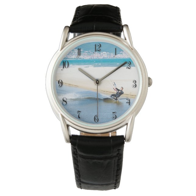Kitesurfer Horloge (Voorkant)