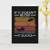 Kitesurfer  Kiteboarding Retro Blow Sucks Kaart (Gele Bloem)
