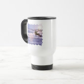 Kitesurfer Plastic Travel Mug Reisbeker (Voorkant links)