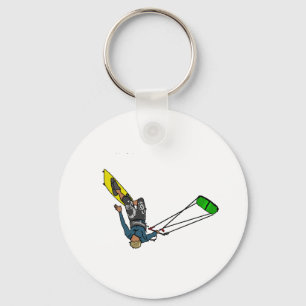 kitesurfer sleutelhanger