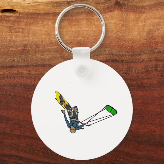 kitesurfer sleutelhanger (Voorkant)