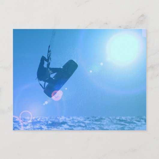 Kitesurfing Air Postcards Briefkaart (Voorkant)