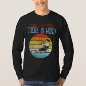 Kitesurfing Annuleer alles Wind van Thera T-shirt (Voorkant)