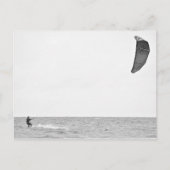 Kitesurfing - Briefkaart (Voorkant)