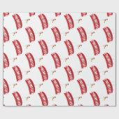 Kitesurfing Guy Cadeaupapier (Vlak)