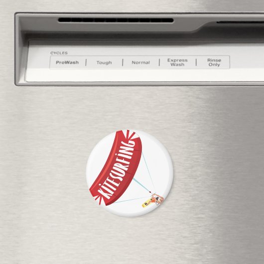 Kitesurfing Guy Magneet (Insitu (Vaatwasser))