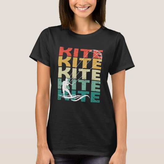 Kitesurfing Kiteboarding Kite Surfing T-shirt (Voorkant)