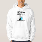 Kitesurfing Kiteboarding Kitesurfer Kiteboarder Hoodie (Voorkant)