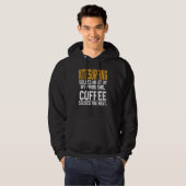 Kitesurfing Solves My Problems Coffee   Kitesurfer Hoodie (Voorkant volledig)