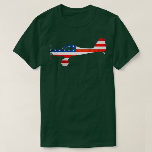 KitFox American Flag T-shirt (Design voorkant)