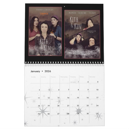 Kith & Kin 2023 Wall Calendar Kalender (Jan 2026)
