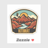 Kitimat, Brits-Columbia Sticker (Vel)