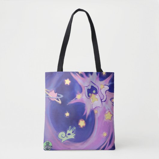 KitKat's Kosmische Avontuur Tote Bag (Voorkant)