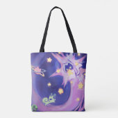 KitKat's Kosmische Avontuur Tote Bag (Achterkant)
