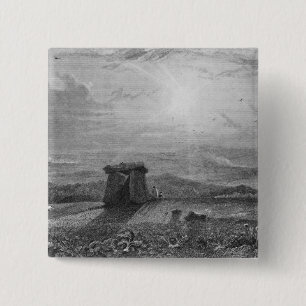 Kits Cot House Vierkante Button 5,1 Cm