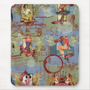 Kitsch Bitsch:Vernietigde Kitsch Bitsch Pin-Ups Muismat