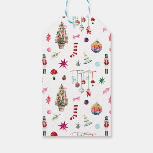 Kitsch Christmas Disco Ball | Fa La La Fabulous Cadeaulabel (Achterkant)