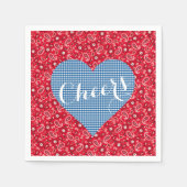 Kitsch Country Wedding Herfst in Love Shower Party Servet (Voorkant)