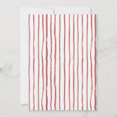 Kitsch Flamingo Kerstfeest Bewaar de datum Save The Date (Achterkant)