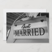 Kitsch Handgeschreven Wedding Dank u Briefkaart (Voorkant)