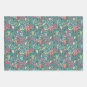 Kitsch Hearts Gift Wrap Inpakpapier Vel (Voorkant 3)