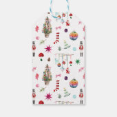 Kitsch Kerst Disco Bal | Fa La La La Fabulous Cadeaulabel (Achterkant)