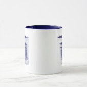 Kitschen Fatty 5th Dimension Logo Mok Deli Blauw (Midden)