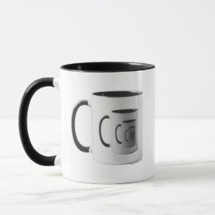 Kitschen Fatty 5th Dimension Logo Mok Slick Black