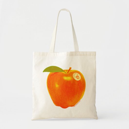 Kitschen Fatty Apple Tote Bag (Voorkant)