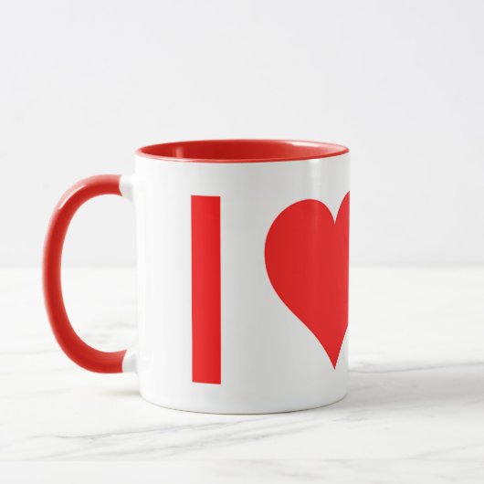Kitschen Fatty Coffee Lover Mok Diner Rood (Links)