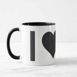 Kitschen Fatty Coffee Lover Mok Slick Zwart