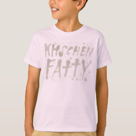 KItschen Fatty Greasy Logo T-Shirt Lt Pink