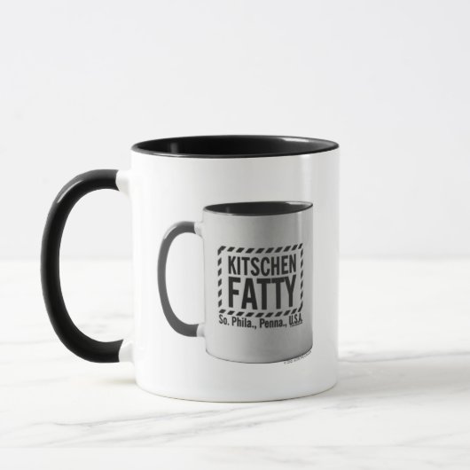 Kitschen Fatty Kitschen Fatty Logo Mok Mok Zwart (Links)