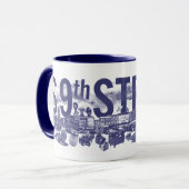 Kitschen Fatty S 9th St Mok Deli Blauw (Voorkant links)