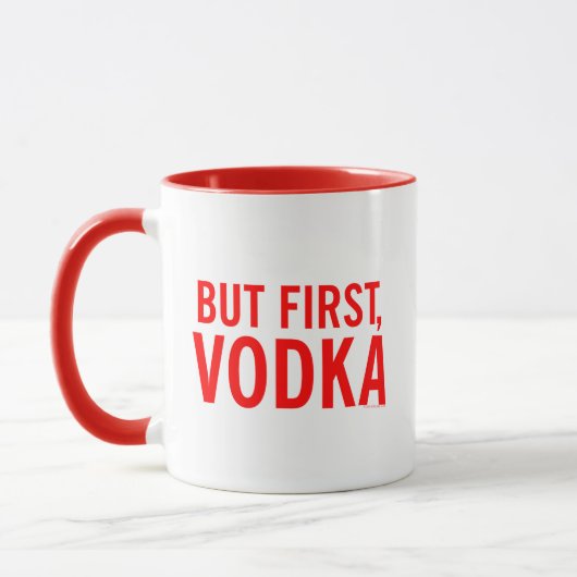 Kitschen Fatty Vodka Mok Diner Rood (Links)