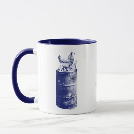 Kitschen Vette Stoner Chicks Mok Deli Blauw (Links)