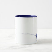 Kitschen Vette Stoner Chicks Mok Deli Blauw (Midden)