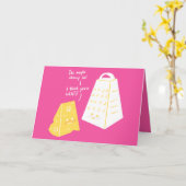 Kitscherig Kaart (Gele Bloem)