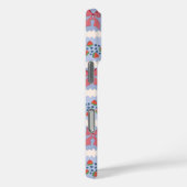 Kitscherige postzegel harten linten en kersen Case-Mate iPhone case (Achterkant / Rechts)