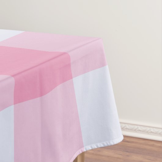 Kitscherige retro gingham keuken tafelkleed (Voorbeeld)