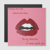 Kitscherige teksten voor Valentijnsmagneet (Voorkant / Achterkant)