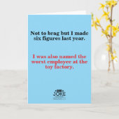 Kitscherige Vadergrap Designed Kaart (Gele Bloem)