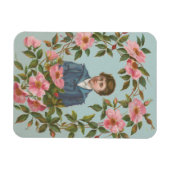 Kitschy Antique German Valentine's Card, 1884 Magneet (Horizontaal)