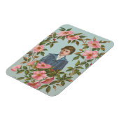 Kitschy Antique German Valentine's Card, 1884 Magneet (Linkerzijde)